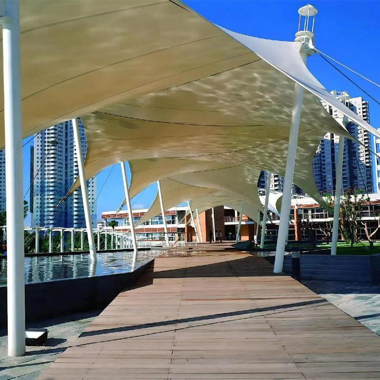 涞源县膜结构景观棚