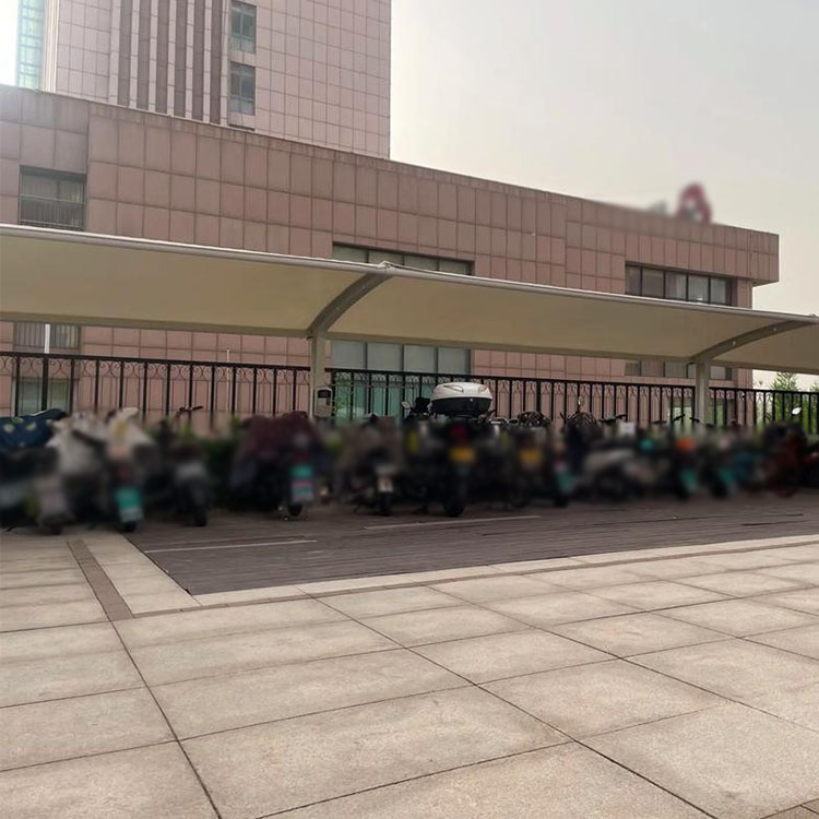 涞源县膜结构电动车棚